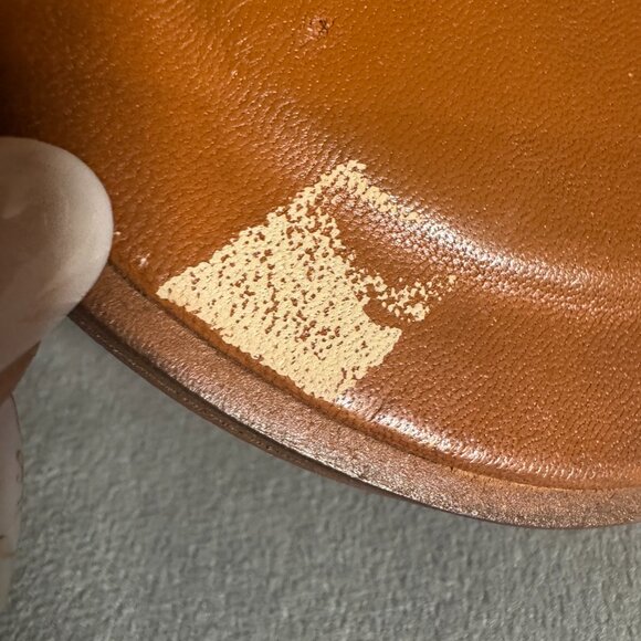 Free People Leather river Woven Slide Sandals Brown – Women’s Size 8/ 38.5 - Picture 6 of 10